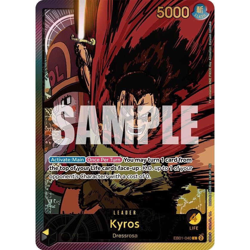 Image for Kyros (SP) (EB01-040) (EB-02) - One Piece Card Game