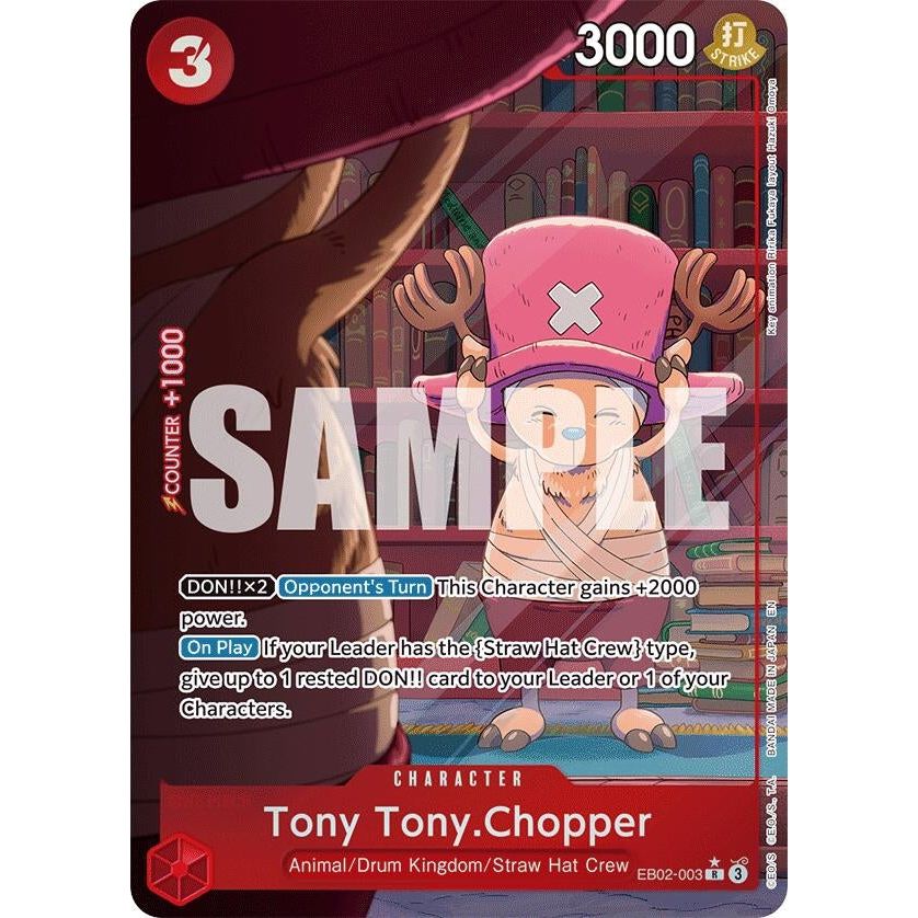 Image for Tony Tony.Chopper (Alternate Art) (EB02-003) (EB-02) - One Piece Card Game