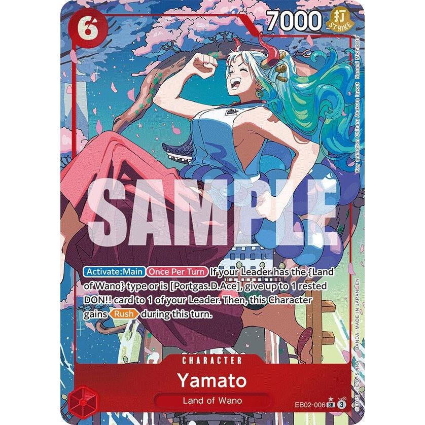 Image for Yamato (Alternate Art) (EB02-006) (EB-02) - One Piece Card Game
