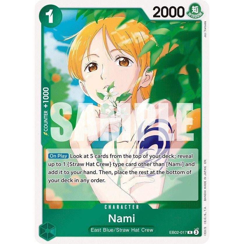 Image for Nami (EB02-017) (EB-02) - One Piece Card Game
