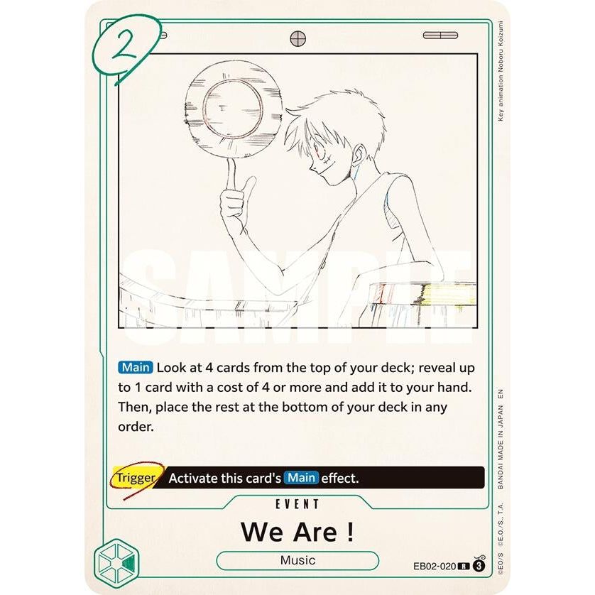 Image for We Are! (EB02-020) (EB-02) - One Piece Card Game