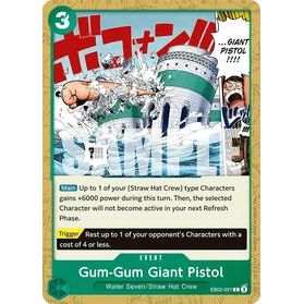 Gum-Gum Giant Pistol - One Piece — Extra Booster Anime 25th Collection (033)