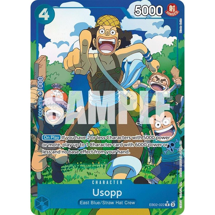 Image for Usopp (Alternate Art) (EB02-022) (EB-02) - One Piece Card Game