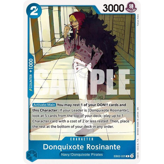 Image for Donquixote Rosinante (EB02-025) (EB-02) - One Piece Card Game