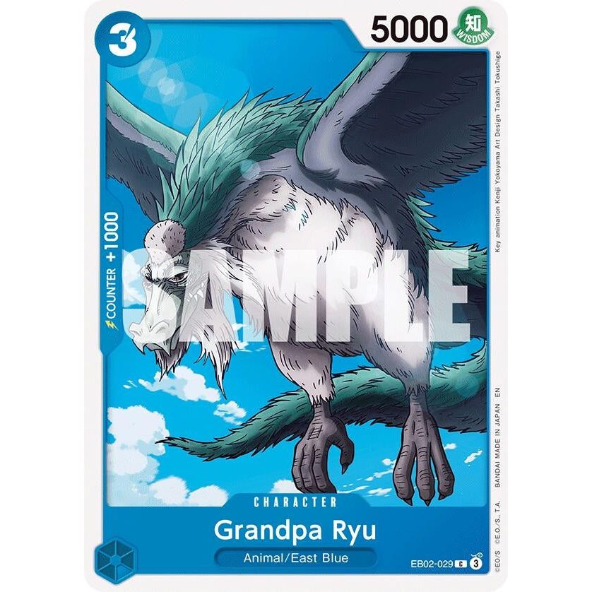 Image for Grandpa Ryu (EB02-029) (EB-02) - One Piece Card Game