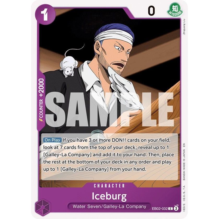 Image for Iceburg (EB02-032) (EB-02) - One Piece Card Game