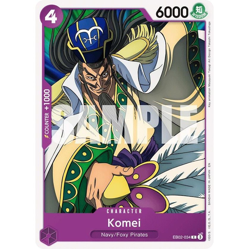 Image for Komei (EB02-034) (EB-02) - One Piece Card Game