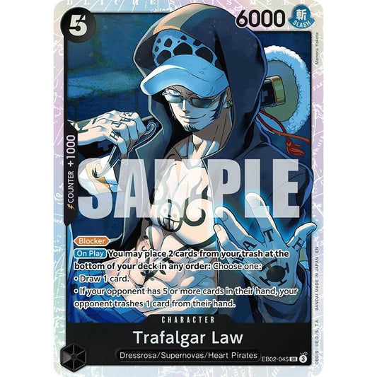 Image for Trafalgar Law (EB02-045) (EB-02) - One Piece Card Game