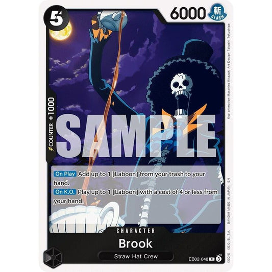 Image for Brook (EB02-048) (EB-02) - One Piece Card Game