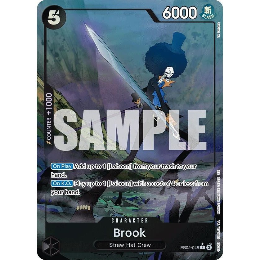Image for Brook (Alternate Art) (EB02-048) (EB-02) - One Piece Card Game