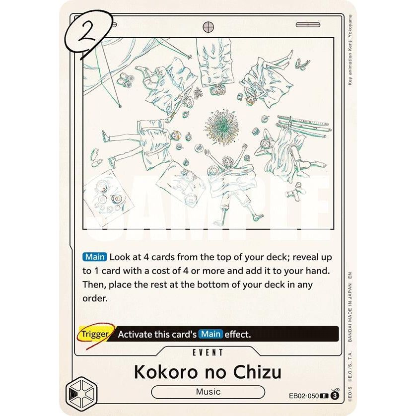 Image for Kokoro no Chizu (EB02-050) (EB-02) - One Piece Card Game