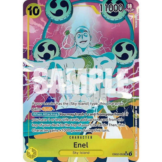 Image for Enel (Alternate Art) (EB02-052) (EB-02) - One Piece Card Game