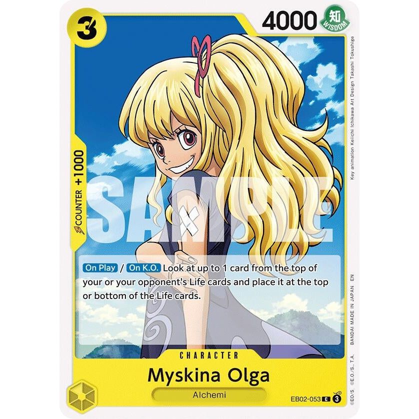 Image for Myskina Olga (EB02-053) (EB-02) - One Piece Card Game