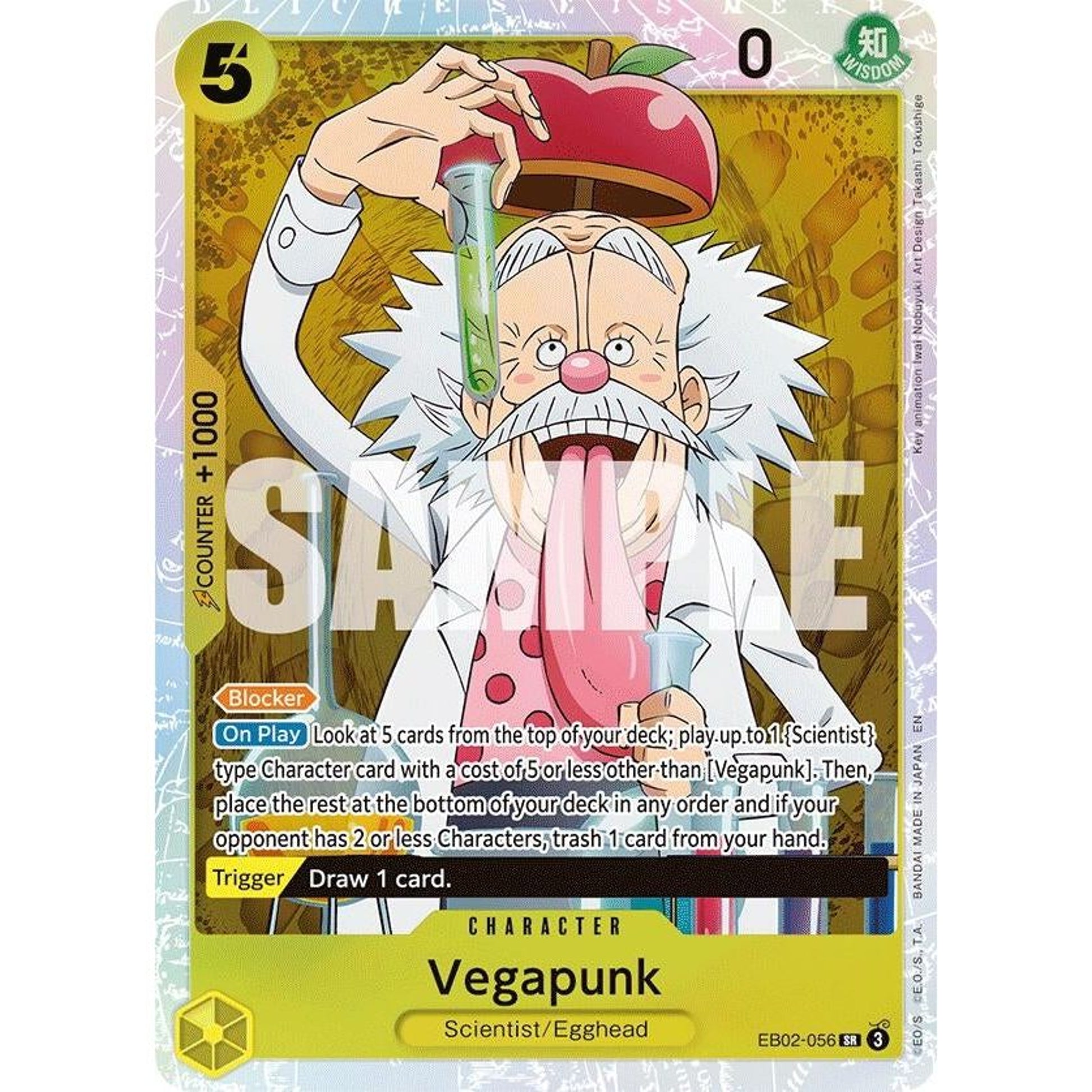 Image for Vegapunk (EB02-056) (EB-02) - One Piece Card Game