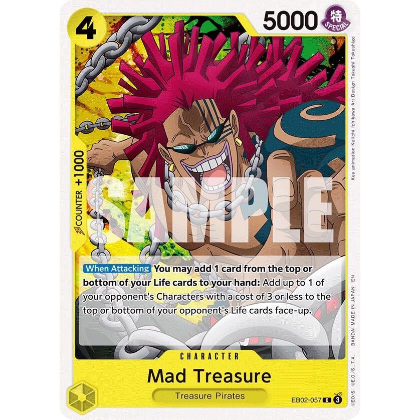 Image for Mad Treasure (EB02-057) (EB-02) - One Piece Card Game