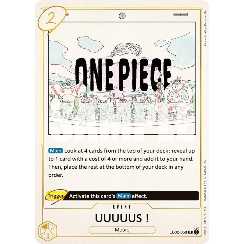 Image for UUUUUS! (EB02-058) (EB-02) - One Piece Card Game