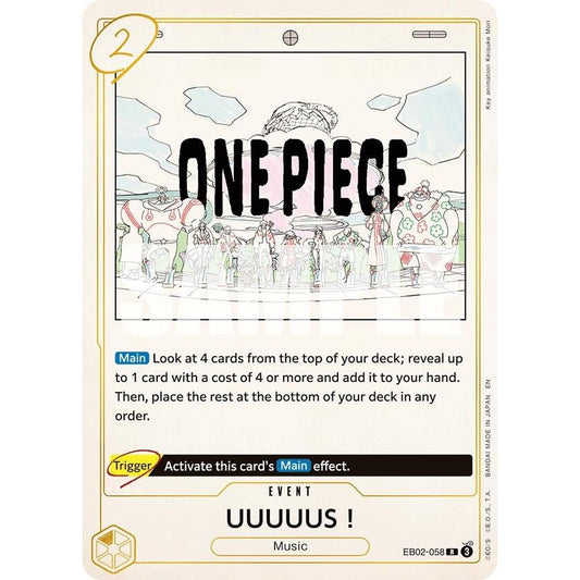 Image for UUUUUS! (EB02-058) (EB-02) - One Piece Card Game