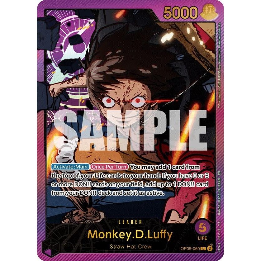 Image for Monkey.D.Luffy (SP) (OP05-060) (EB-02) - One Piece Card Game