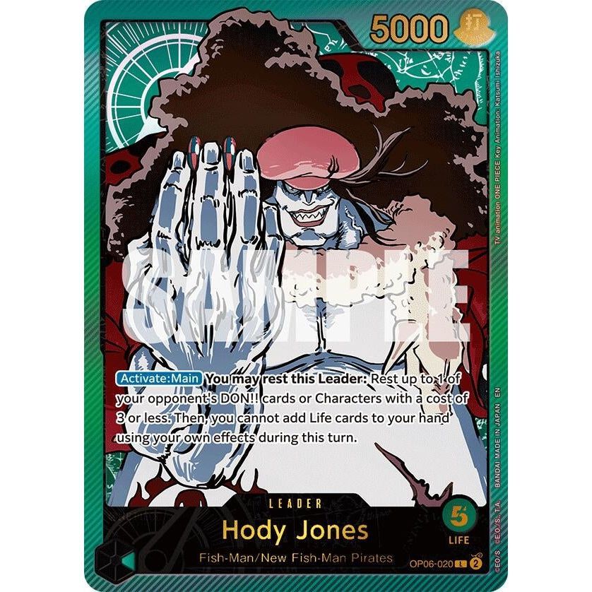 Image for Hody Jones (SP) (OP06-020) (EB-02) - One Piece Card Game