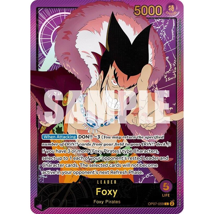 Image for Foxy (SP) (OP07-059) (EB-02) - One Piece Card Game
