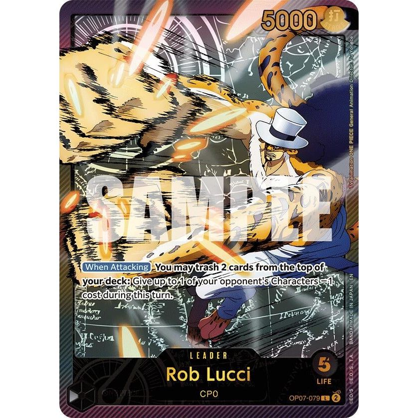 Image for Rob Lucci (SP) (OP07-079) (EB-02) - One Piece Card Game