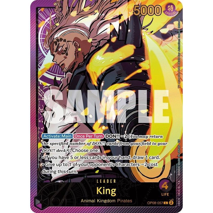 Image for King (SP) (OP08-057) (EB-02) - One Piece Card Game