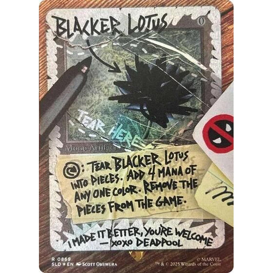 Image for Blacker Lotus (869) (SLD) - Magic: The Gathering