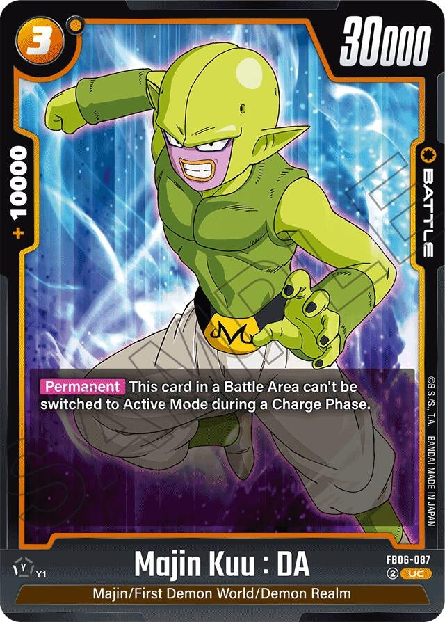 Image for Majin Kuu : DA (FB06-087) (FB06) - Dragon Ball Super: Fusion World