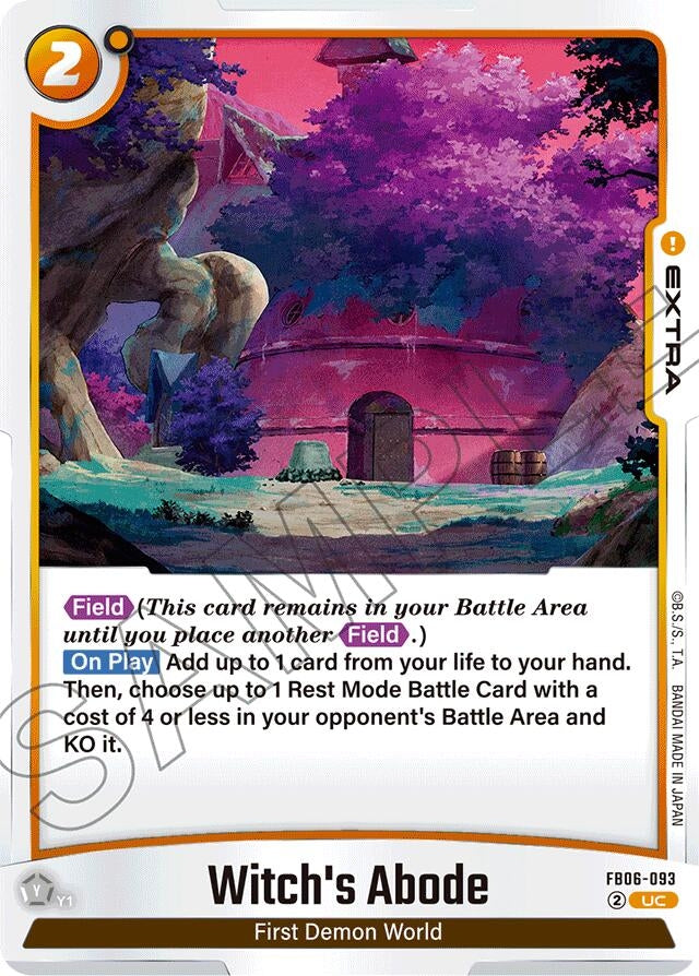 Image for Witch's Abode (FB06-093) (FB06) - Dragon Ball Super: Fusion World
