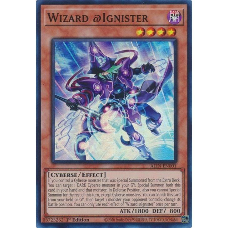 Image for Wizard @Ignister (ALIN-EN001) (ALIN) - YuGiOh