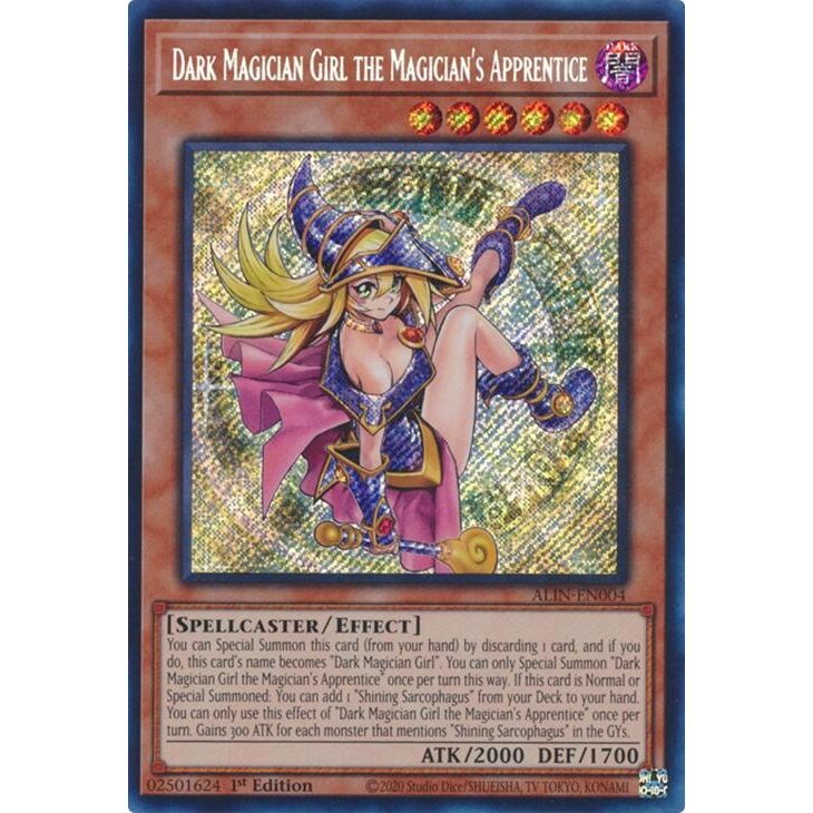 Image for Dark Magician Girl the Magician's Apprentice (ALIN-EN004) (ALIN) - YuGiOh