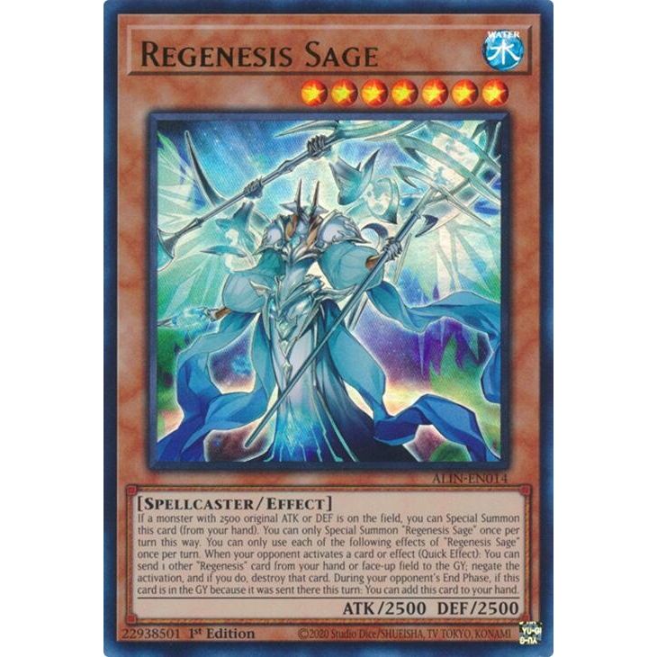Image for Regenesis Sage (ALIN-EN014) (ALIN) - YuGiOh