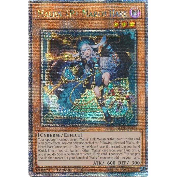 Image for Maliss P March Hare (Quarter Century Secret Rare) (ALIN-EN023) (ALIN) - YuGiOh