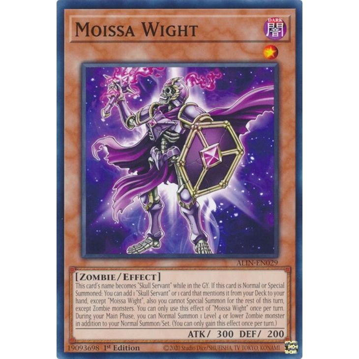 Image for Moissa Wight (ALIN-EN029) (ALIN) - YuGiOh