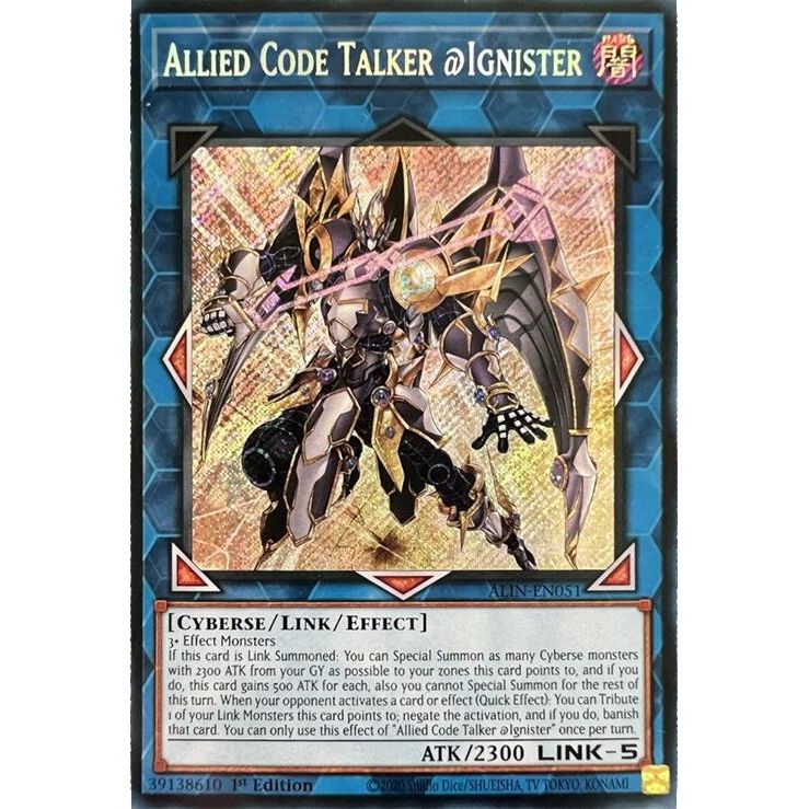 Image for Allied Code Talker @Ignister (ALIN-EN051) (ALIN) - YuGiOh