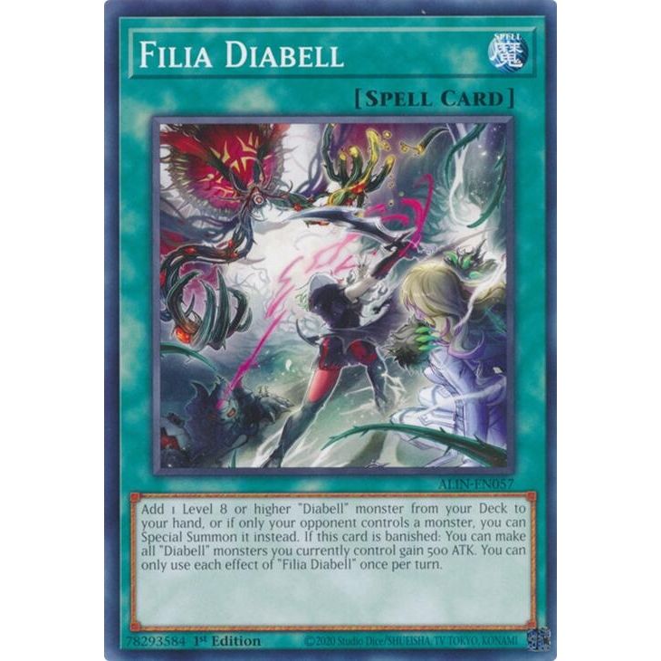 Image for Filia Diabell (ALIN-EN057) (ALIN) - YuGiOh