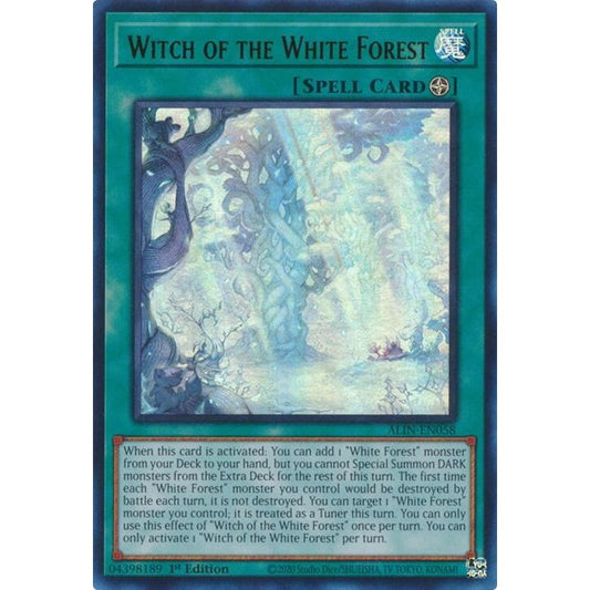 Image for Witch of the White Forest (ALIN-EN058) (ALIN) - YuGiOh