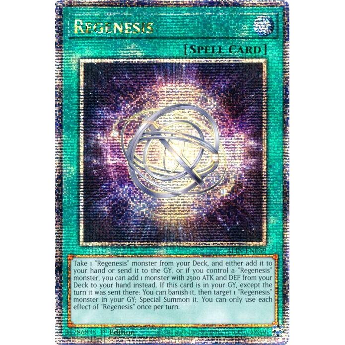 Image for Regenesis (Quarter Century Secret Rare) (ALIN-EN059) (ALIN) - YuGiOh