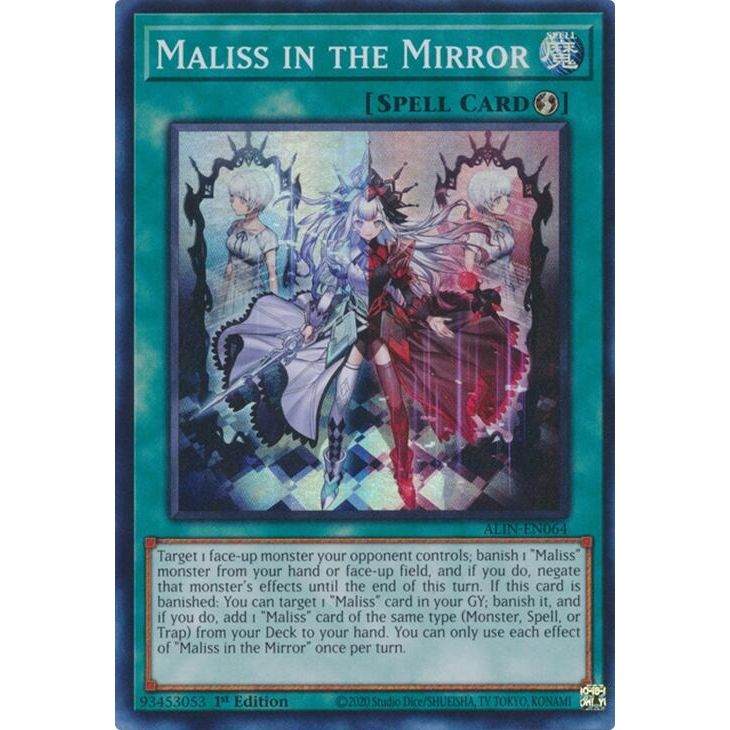 Image for Maliss in the Mirror (ALIN-EN064) (ALIN) - YuGiOh
