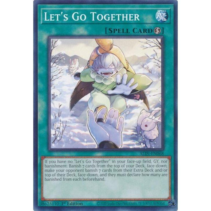 Image for Let's Go Together (ALIN-EN068) (ALIN) - YuGiOh