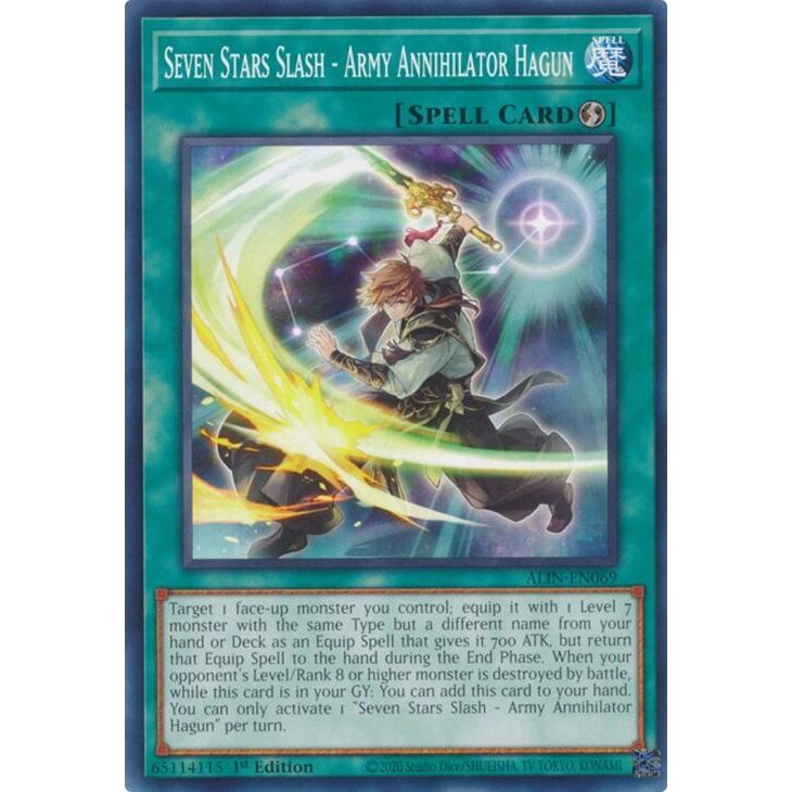 Image for Seven Stars Slash - Army Annihilator Hagun (ALIN-EN069) (ALIN) - YuGiOh