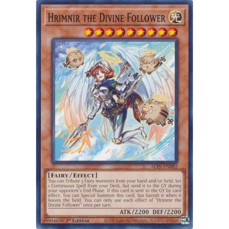 Image for Hrimnir the Divine Follower (ALIN-EN082) (ALIN) - YuGiOh