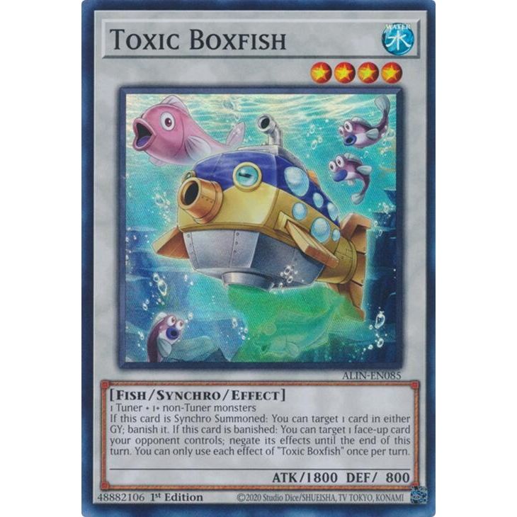 Image for Toxic Boxfish (ALIN-EN085) (ALIN) - YuGiOh