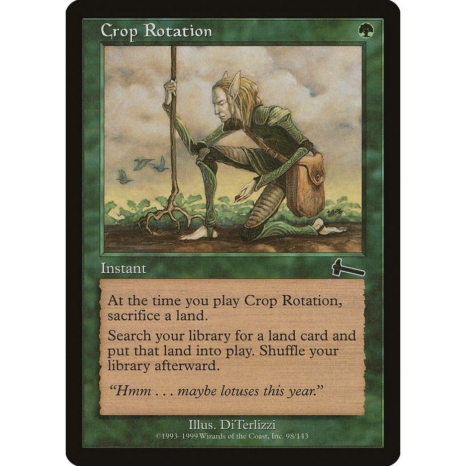 Image for Crop Rotation (98) (ULG) - Magic: The Gathering