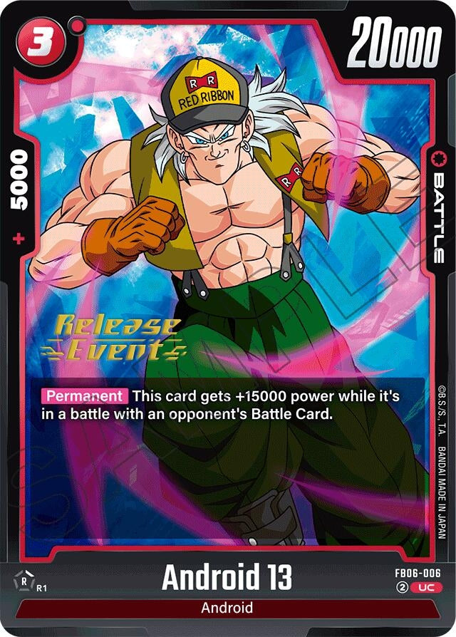 Image for Android 13 (FB06-006) (FB06_PR) - Dragon Ball Super: Fusion World