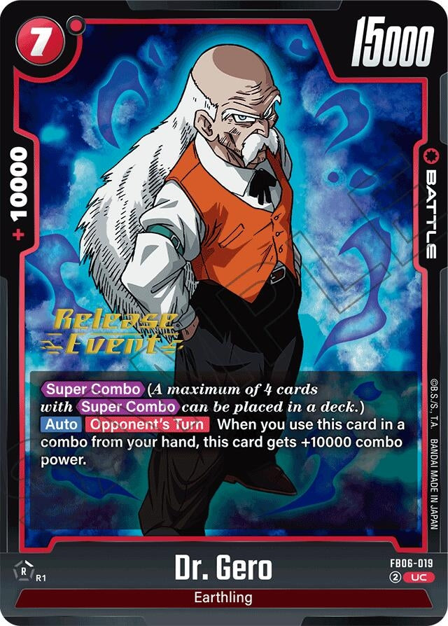 Image for Dr. Gero (FB06-019) (FB06_PR) - Dragon Ball Super: Fusion World