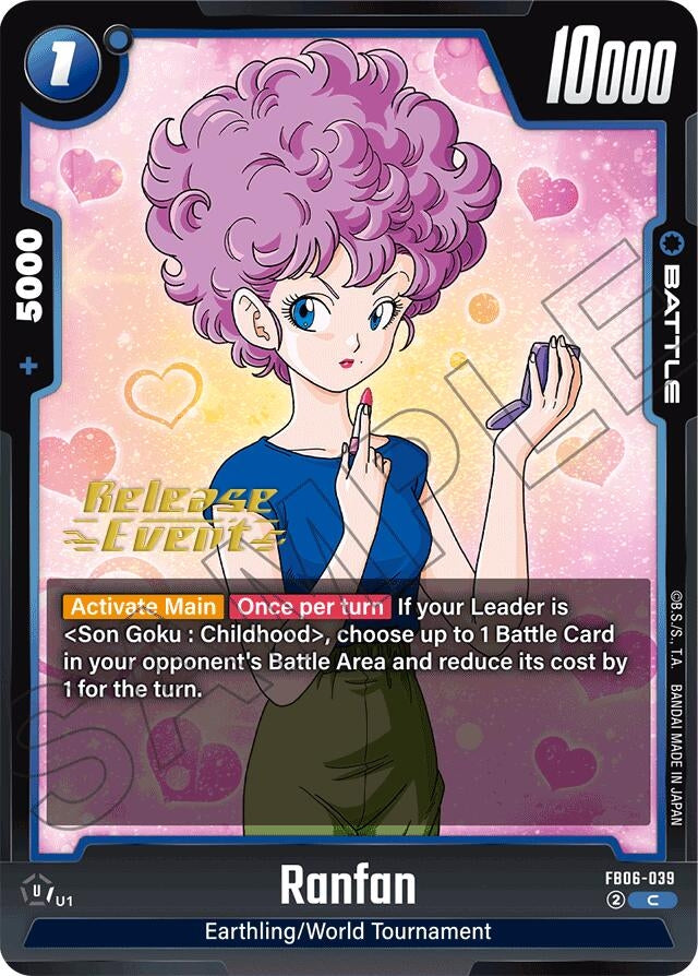 Image for Ranfan (FB06-039) (FB06_PR) - Dragon Ball Super: Fusion World