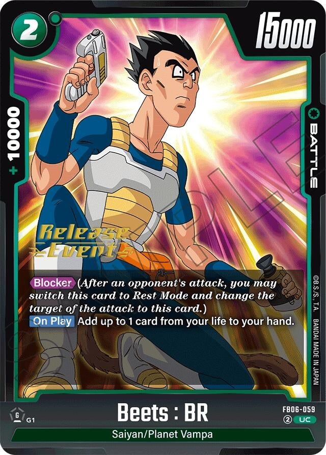 Image for Beets : BR (FB06-059) (FB06_PR) - Dragon Ball Super: Fusion World