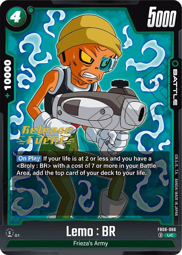Image for Lemo : BR (FB06-066) (FB06_PR) - Dragon Ball Super: Fusion World