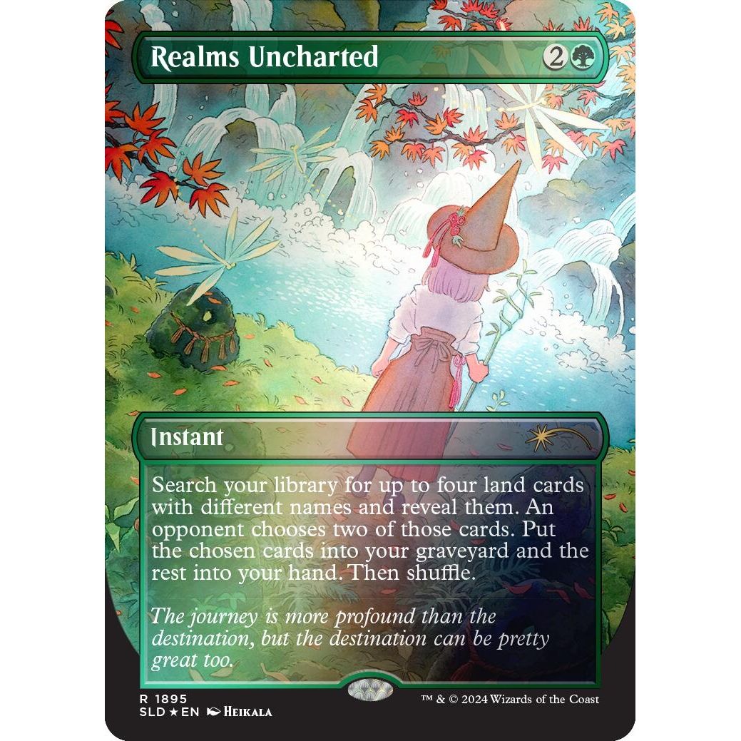 Image for Realms Uncharted (Rainbow Foil) (1895) (SLD) - Magic: The Gathering
